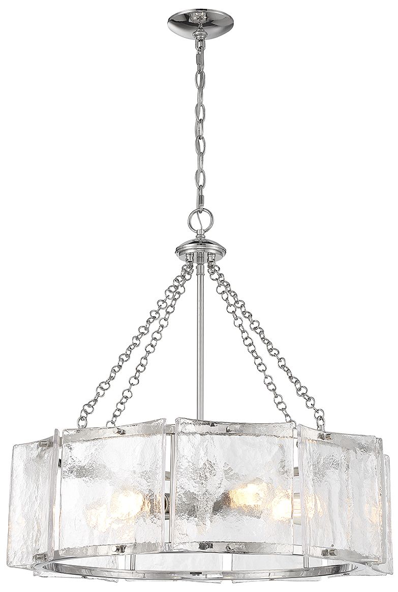 Image 5 Genry 5-Light Pendant in Polished Nickel more views