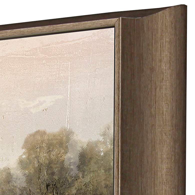 Image 2 Gentle River Moor 26"W x 19"H Non-Glass Framed Art more views