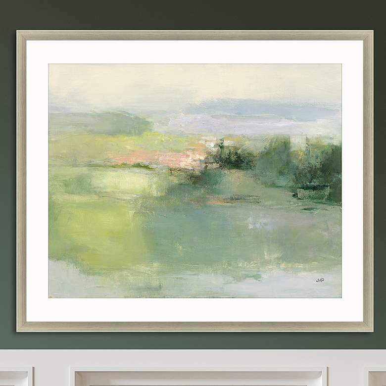 Image 2 Gentle World 49" High Framed Giclee Wall Art