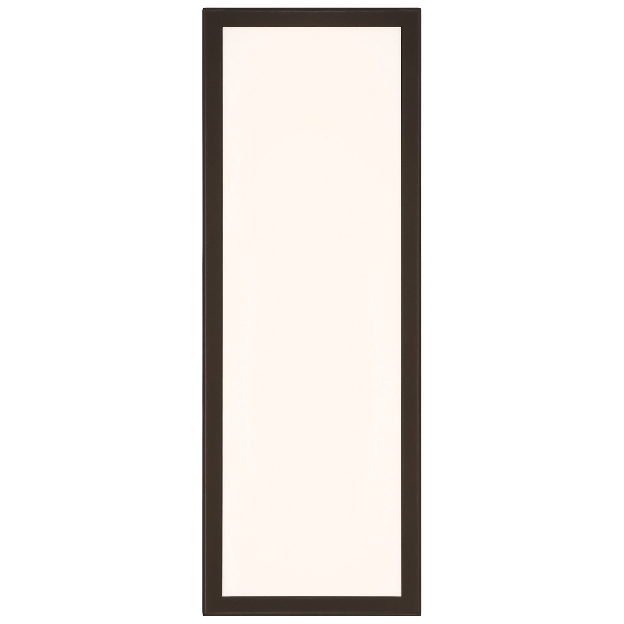 Image 2 GEO 18" High Black Dual Voltage LED Outdoor Wall Mount with Acrylic Le more views