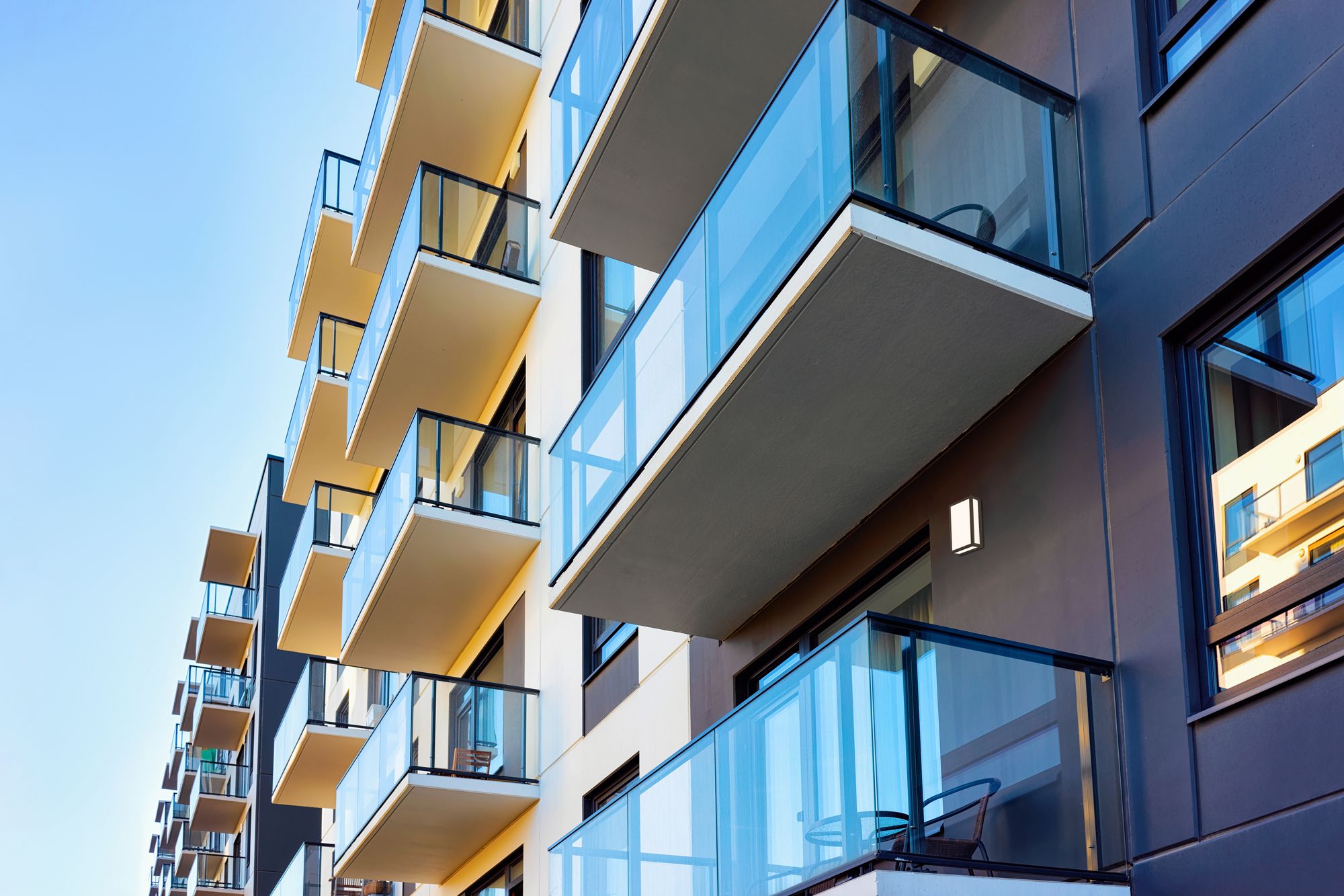 GEO Dual Voltage 12" High Bronze LED Outdoor Wall Light