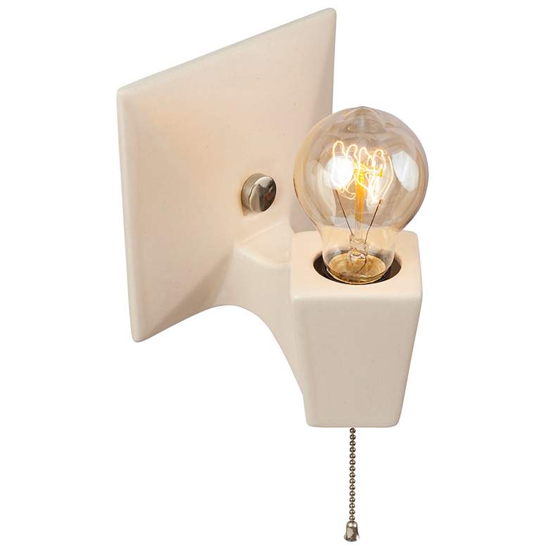Image 5 Geo Wall Sconce - Brushed Nickel more views