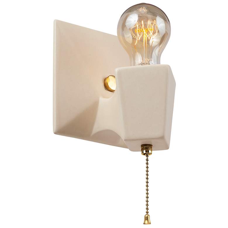 Image 2 Geo Wall Sconce - Polished Brass