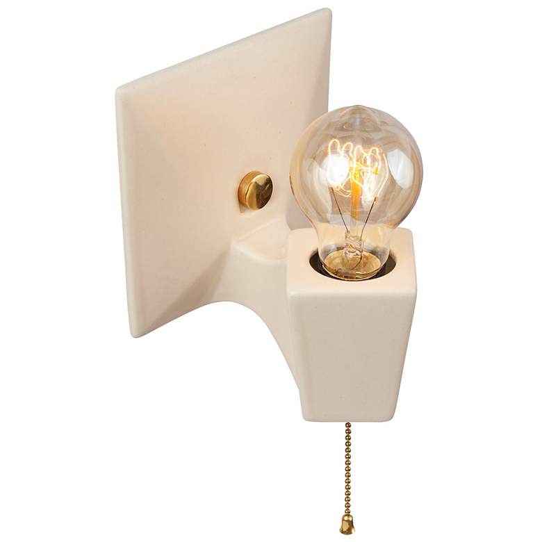 Image 4 Geo Wall Sconce - Polished Brass more views