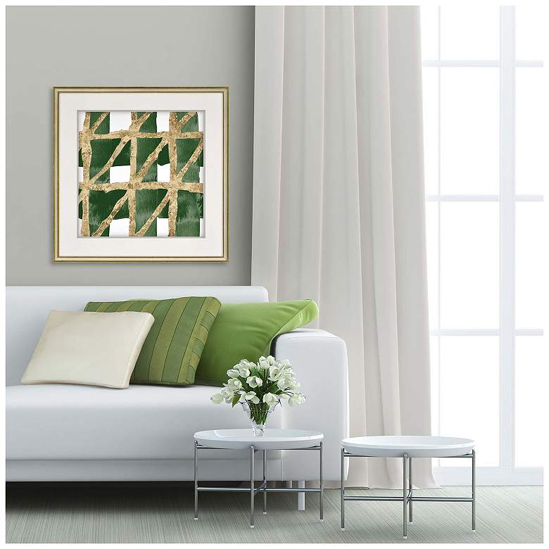 Image 2 Geoforma III 30"W x 30"H Framed Art more views
