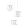 3_Geogre Kovacs San Marin 16 3/4" Modern Nickel 3-Light LED Pendant more views