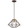 Thumbnail2 of Geometric 1 Light Bronze Mini Pendant