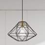 1_Geometric 1 Light Bronze Mini Pendant
