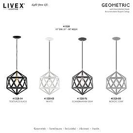 Image5 of Geometric 1 Light Bronze Mini Pendant more views