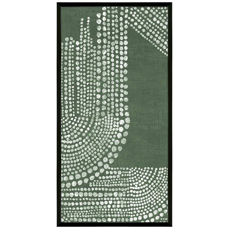 Image 1 Geometric Impression 1 24 In. by 48 In. Framed Art