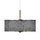 Geometric Maze Giclee Glow 16" Wide Pendant Light