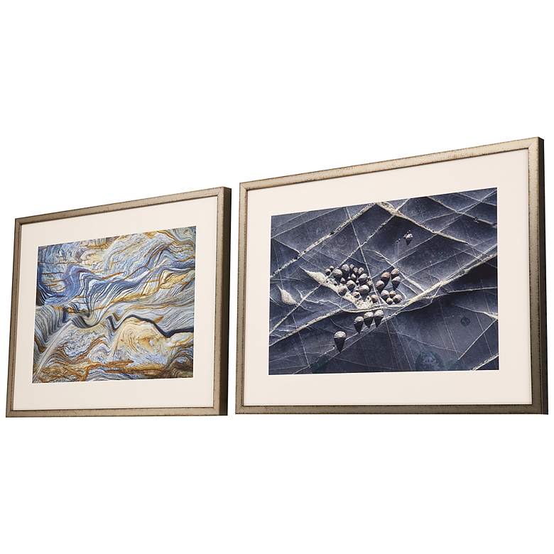 Image 5 Geometry 32 inch Wide 2-Piece Giclee Framed Wall Art Set more views