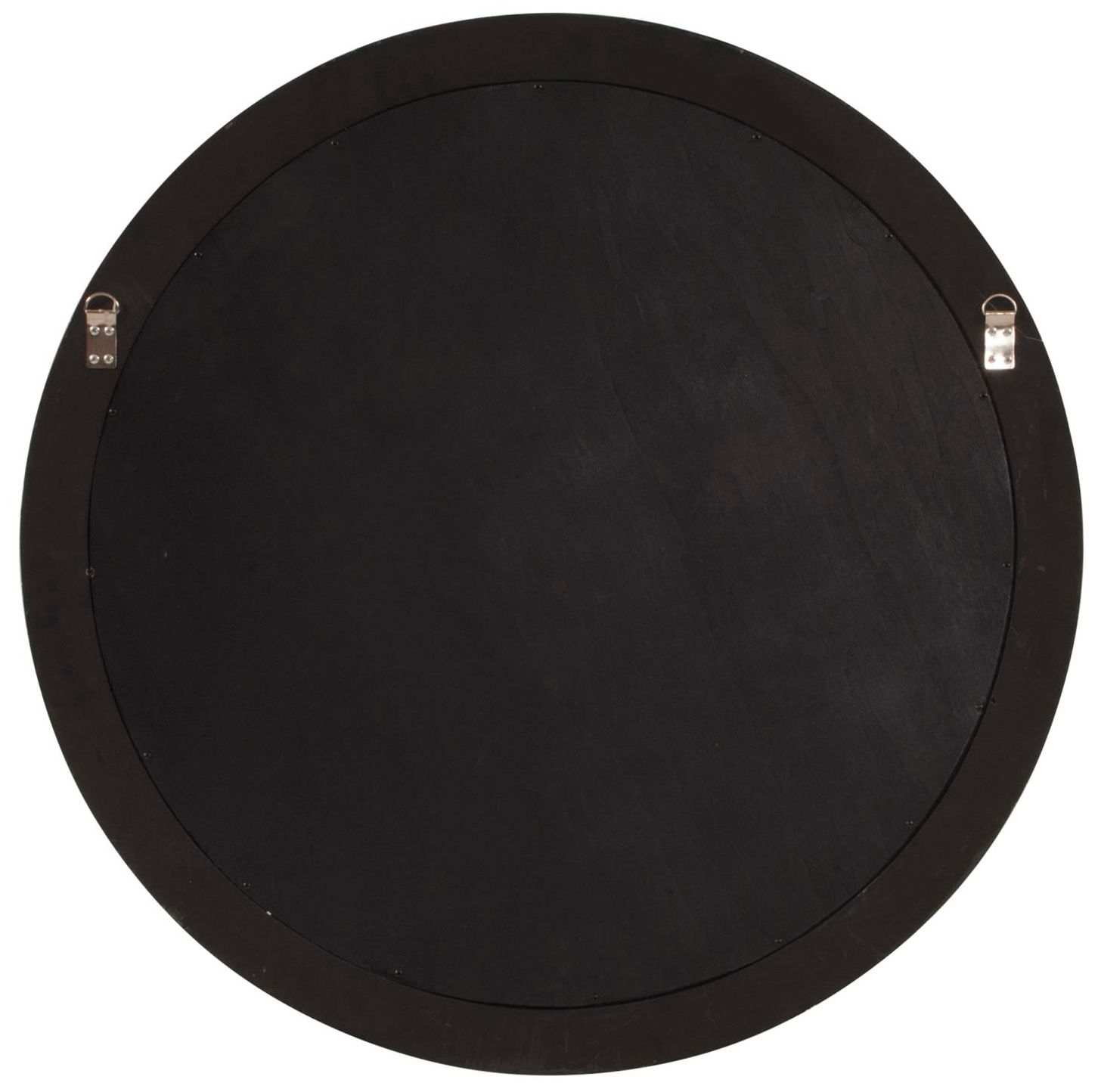 Image 5 George Glossy White 36" Round Wall Mirror more views