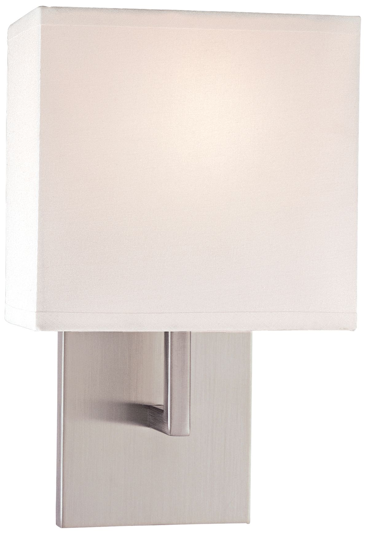 Image 5 George Kovacs 1-Light 7.75-in Brushed Nickel Wall Sconce with Shade more views