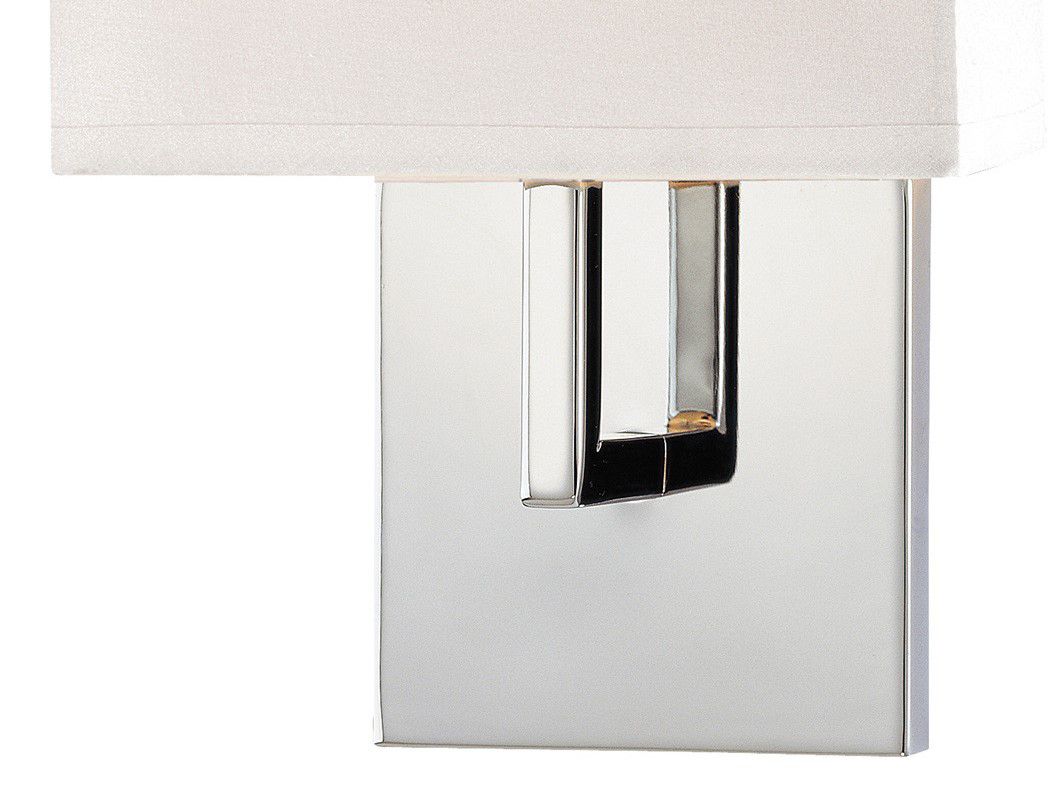 Image 4 George Kovacs 1-Light 7.75-in Chrome Wall Sconce with Shade more views