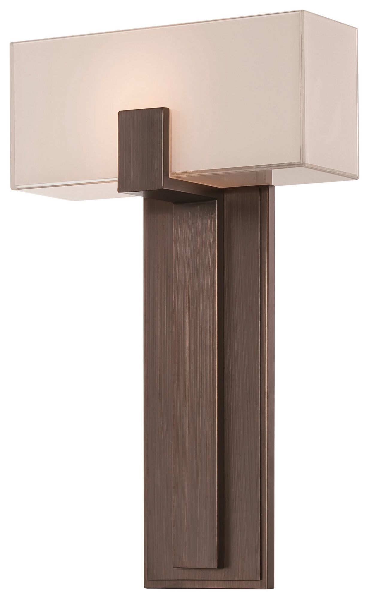 Image 2 George Kovacs 1-Light Copper Bronze Patina Wall Sconce more views