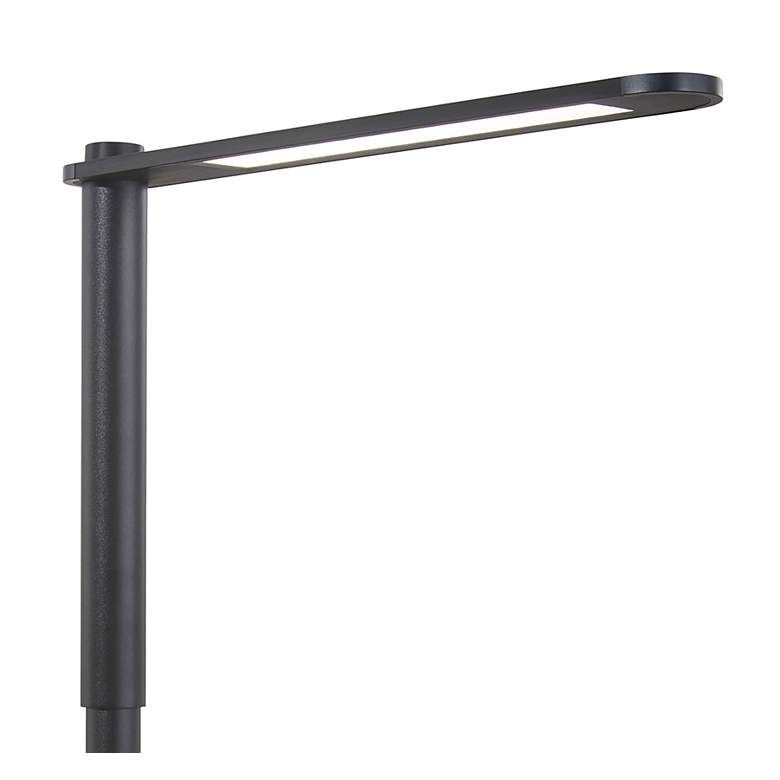 Image 2 George Kovacs 1-Light LED 7.88-in Coal Black and Brushed Black Desk Lamp more views