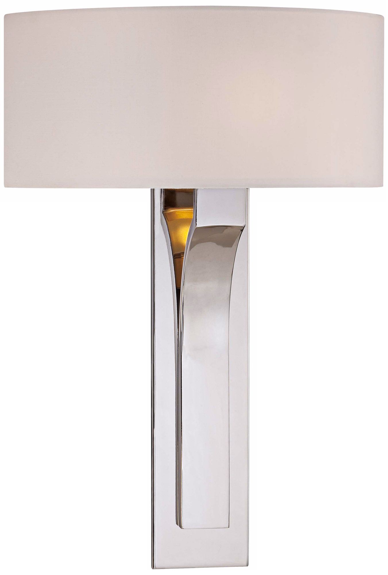 George Kovacs 1-Light Polished Nickel Wall Sconce