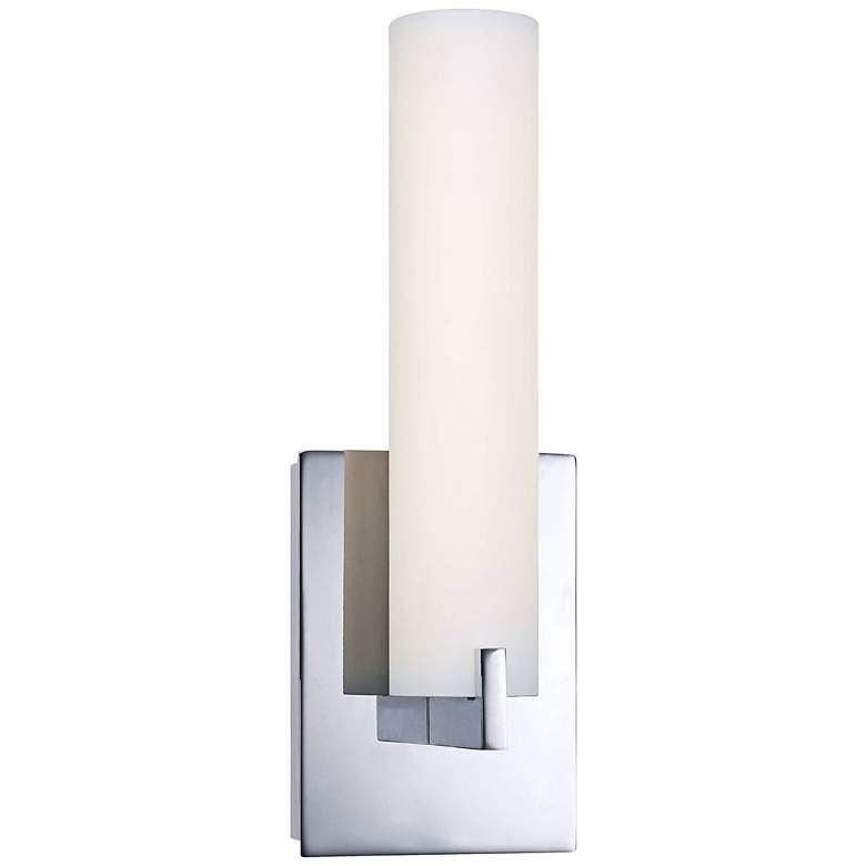 Image 2 George Kovacs 13 1/4" High ADA Chrome LED Wall Sconce