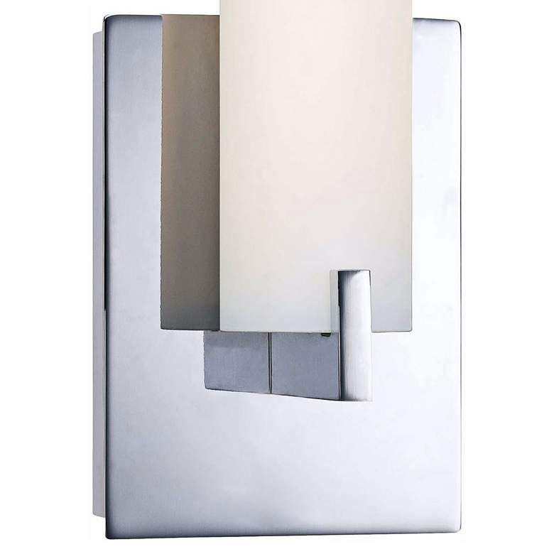 Image 4 George Kovacs 13 1/4" High ADA Chrome LED Wall Sconce more views