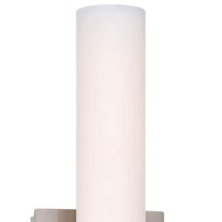 Image 3 George Kovacs 13 1/4" High ADA Nickel LED Wall Sconce more views
