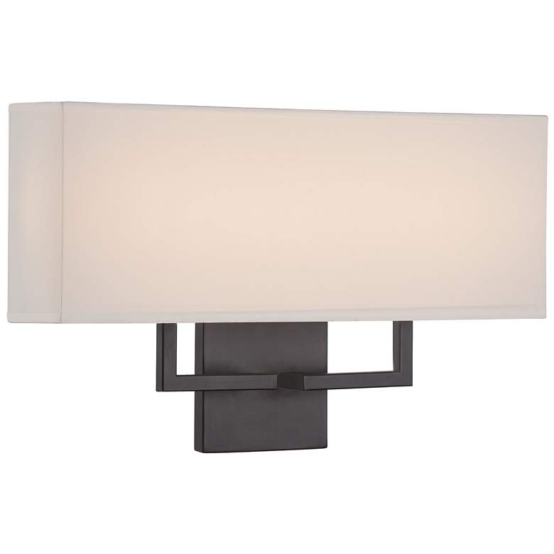 Image 1 George Kovacs 16.75" Wide Bronze Modern LED Wall Sconce