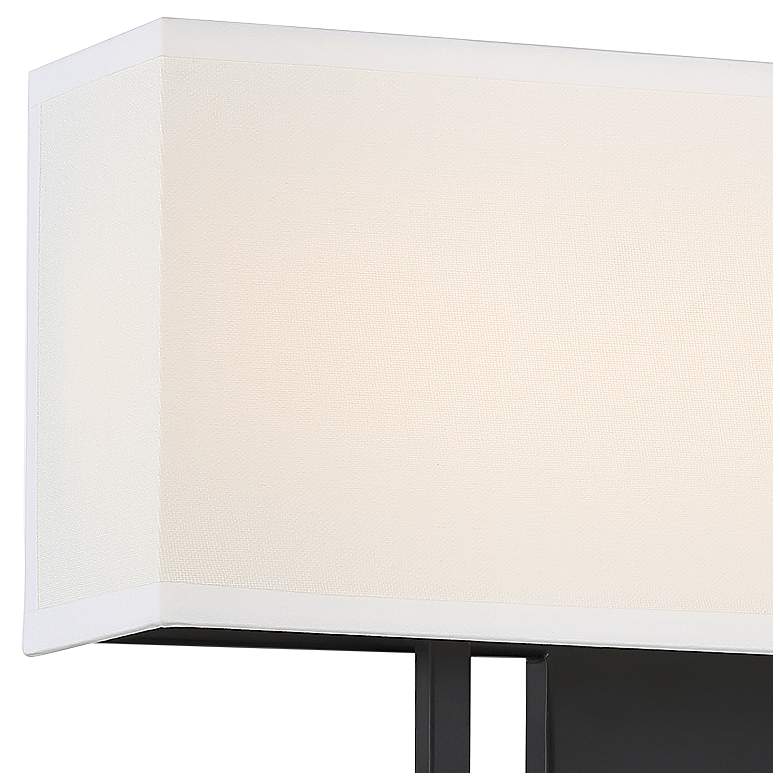 Image 2 George Kovacs 16.75" Wide Coal Black Modern LED Wall Sconce more views