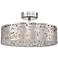 George Kovacs 18 1/4" Wide Chrome LED Ceiling Light