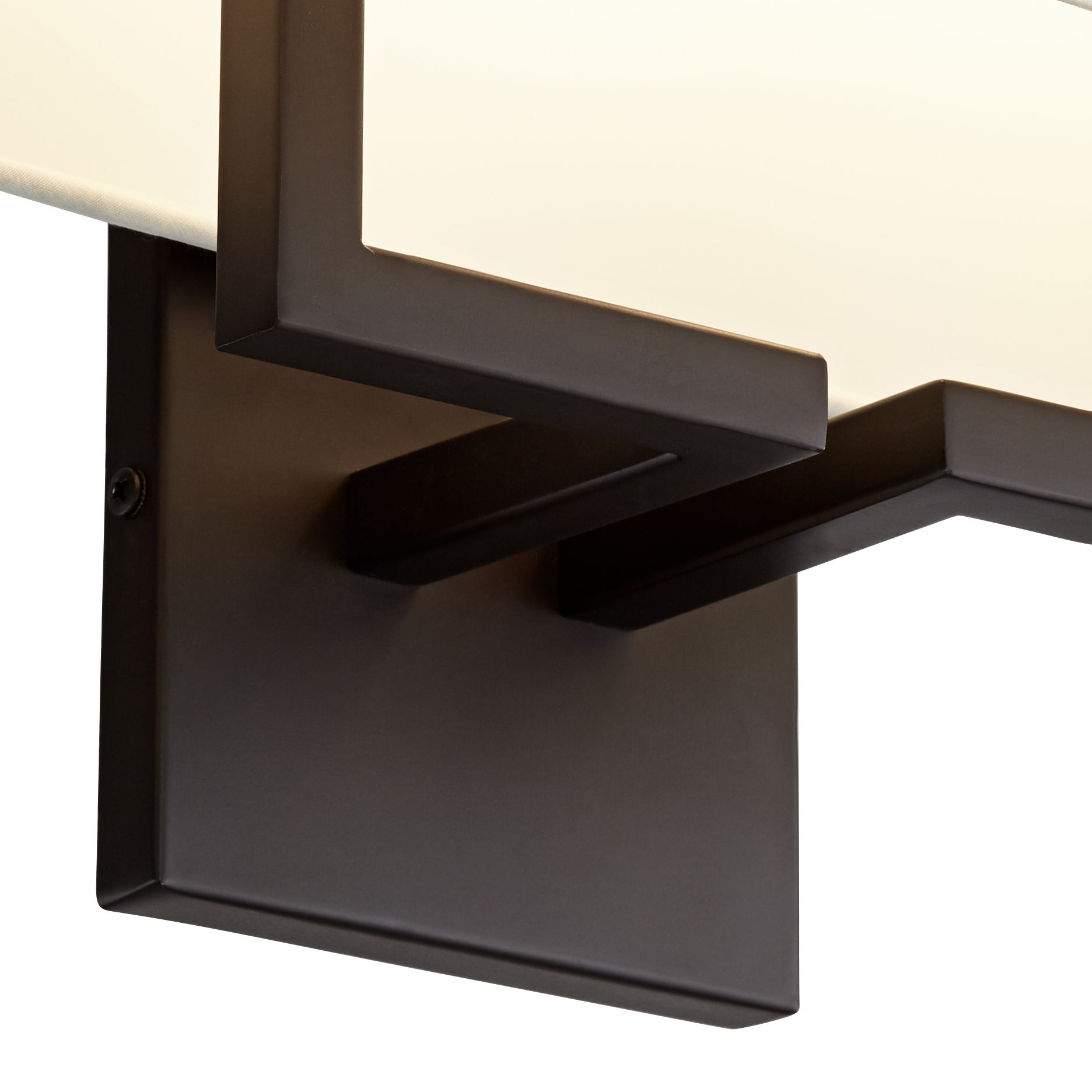 Image 4 George Kovacs 2-Light 16-in Bronze Wall Sconce with Shade more views