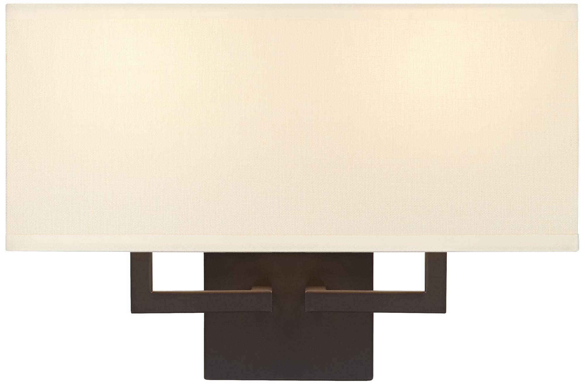 Image 5 George Kovacs 2-Light 16-in Bronze Wall Sconce with Shade more views