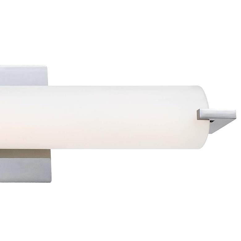 Image 3 George Kovacs 20 1/2" Wide Modern Chrome and Opal Glass LED Bath Light more views