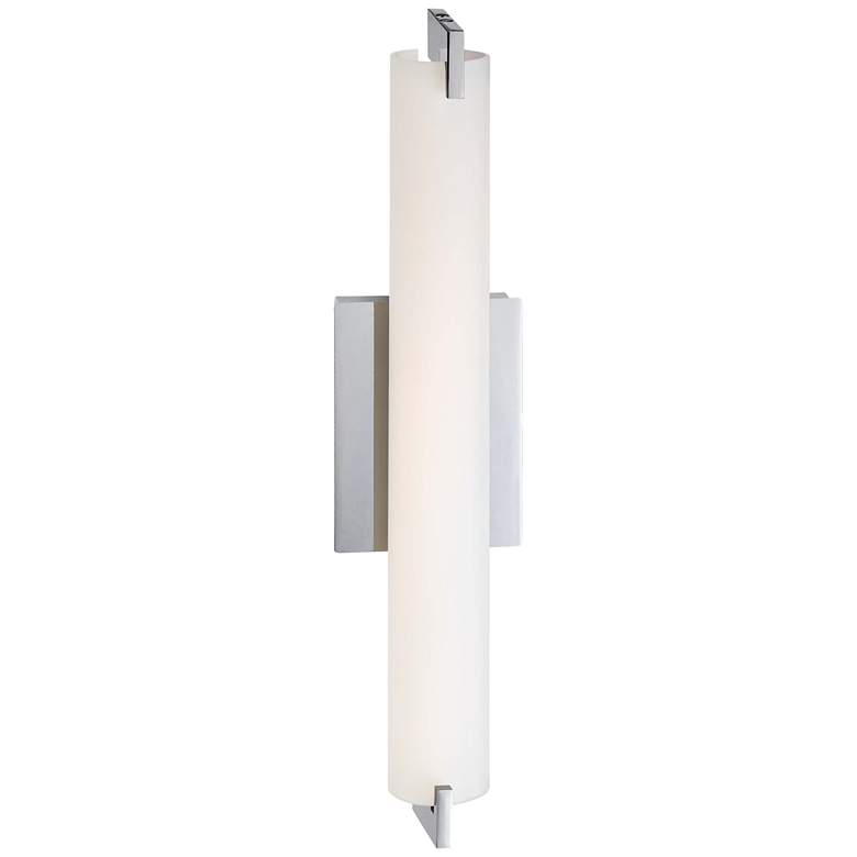 Image 4 George Kovacs 20 1/2 inch Wide Modern Chrome and Opal Glass LED Bath Light more views