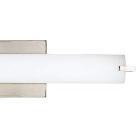 Image3 of George Kovacs 20 1/2" Wide Modern Nickel and Opal Glass LED Bath Light more views