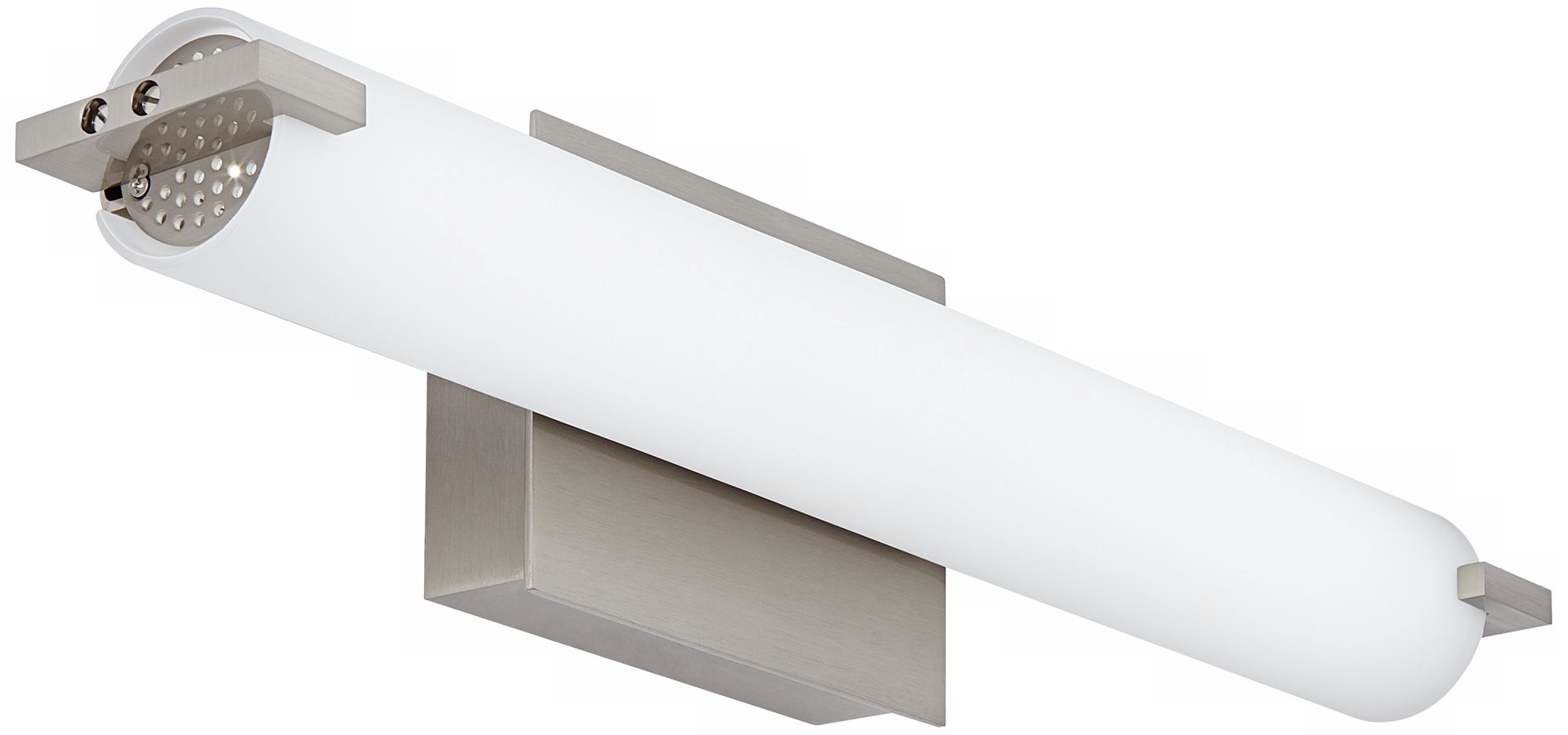 Image 4 George Kovacs 20 1/2" Wide Modern Nickel and Opal Glass LED Bath Light more views