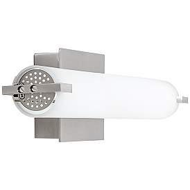 Image5 of George Kovacs 20 1/2" Wide Modern Nickel and Opal Glass LED Bath Light more views