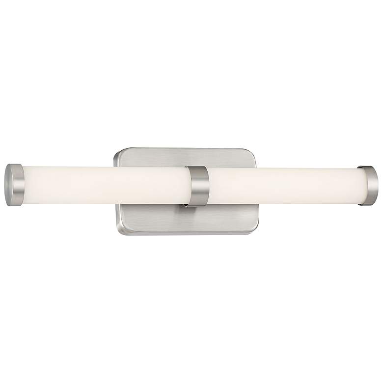 Image 1 George Kovacs 20 1/4 inchW Brushed Nickel LED Bath Light