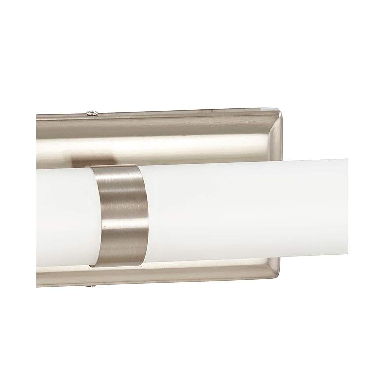 Image 2 George Kovacs 20 1/4"W Brushed Nickel LED Bath Light more views