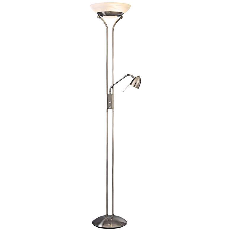 Image 1 George Kovacs 72 1/2" Modern Floor Lamp Torchiere with Reading Light