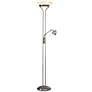 George Kovacs 72 1/2" Modern Floor Lamp Torchiere with Reading Light