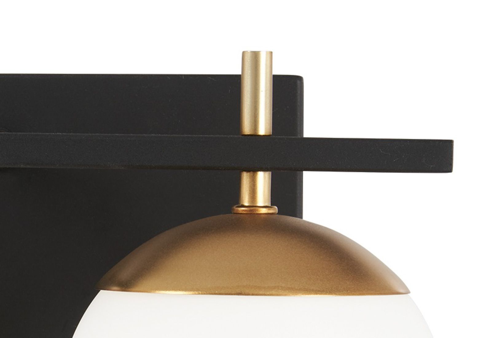 Image 7 George Kovacs Alluria 2-Light Weathered Black and Autumn Gold Bath more views