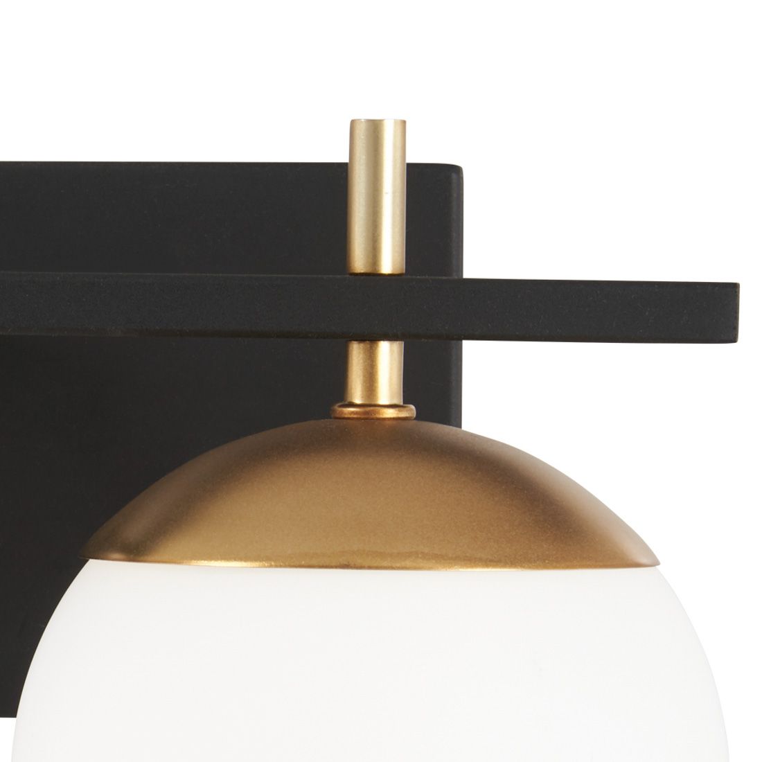 George Kovacs Alluria 2-Light Weathered Black and Autumn Gold Bath
