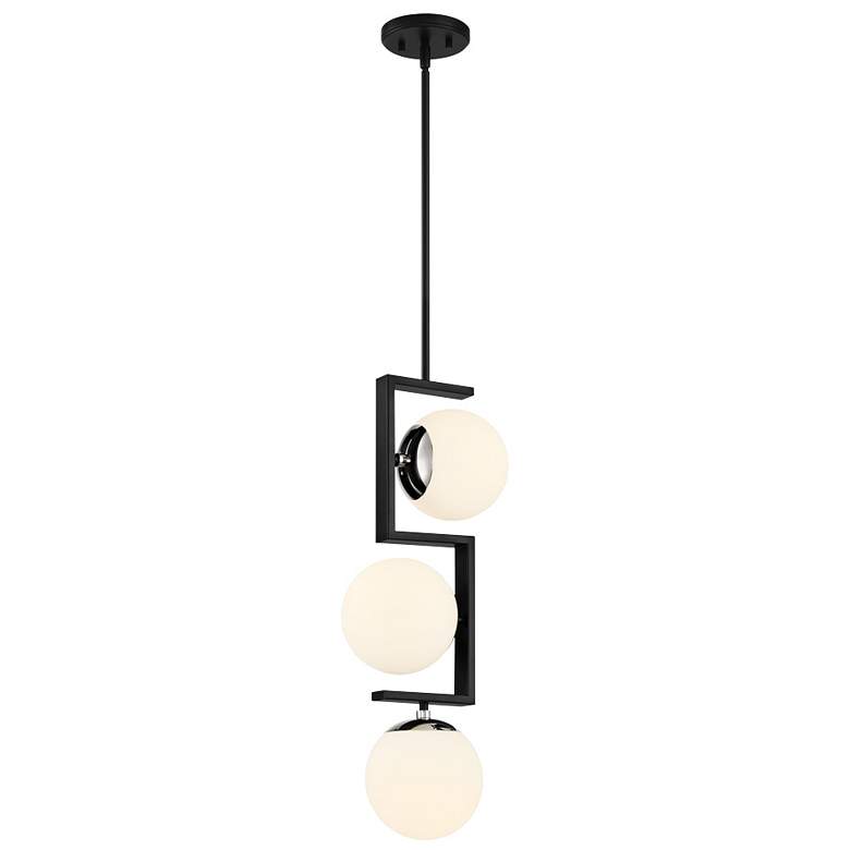 Image 1 George Kovacs Alluria II 3-Light Coal Finish Pendant