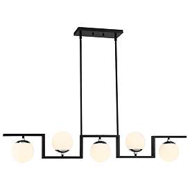 Image1 of George Kovacs Alluria II 5-Light Coal Island Light