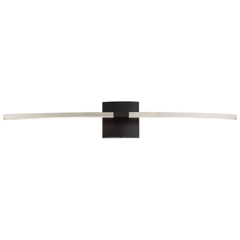 Image 1 George Kovacs Archer LED Coal Finish Sconce