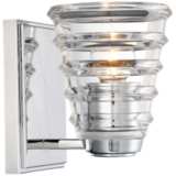 George Kovacs Arctic 6 3/4&quot; High Chrome Wall Sconce