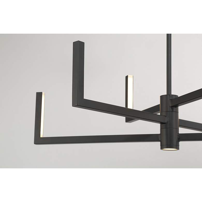 Image 4 George Kovacs Articular 6-Light Black LED Chandelier more views