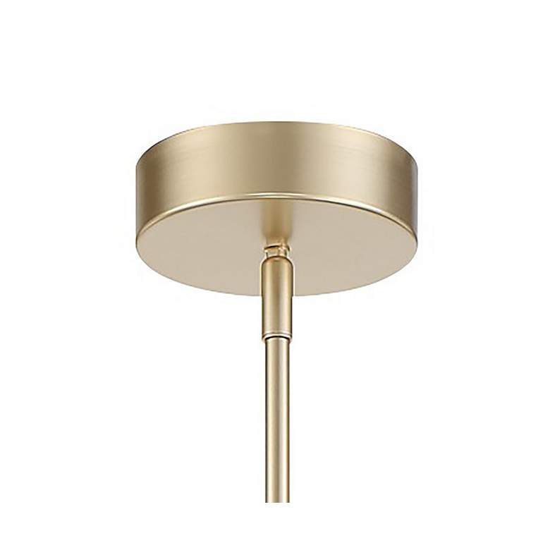Image 3 George Kovacs Astor 12" Wide Soft Gold LED Mini Pendant more views