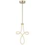 4_George Kovacs Astor 12" Wide Soft Gold LED Mini Pendant more views