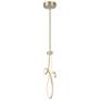 5_George Kovacs Astor 12" Wide Soft Gold LED Mini Pendant more views