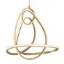 2_George Kovacs Astor 17 1/4" Wide Soft Gold LED Pendant Light more views